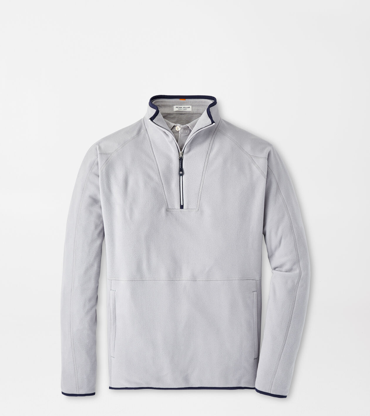 Micro outlet fleece pullover