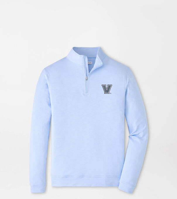 Villanova Perth Sugar Stripe Performance Quarter-Zip