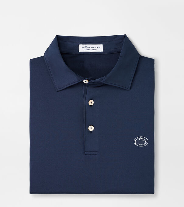 Penn State Solid Performance Jersey Polo
