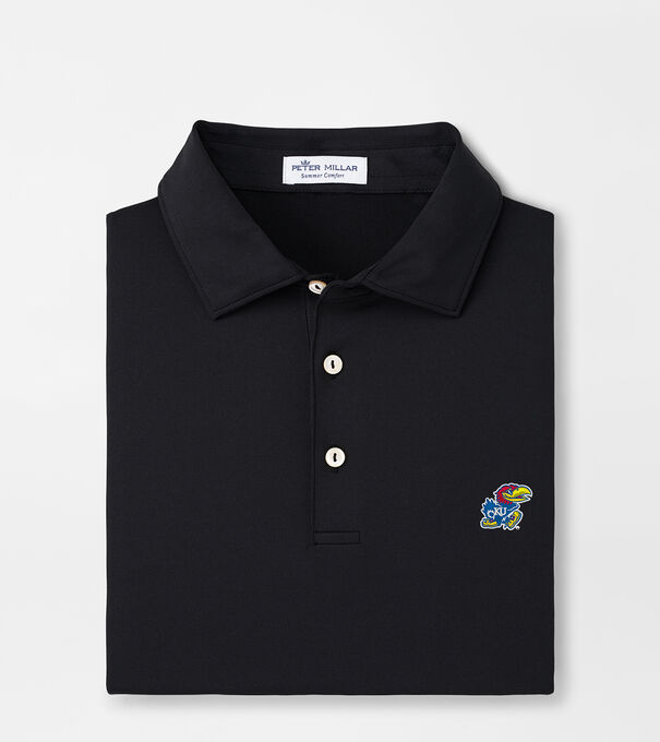 Kansas Solid Performance Jersey Polo (Sean Self Collar)