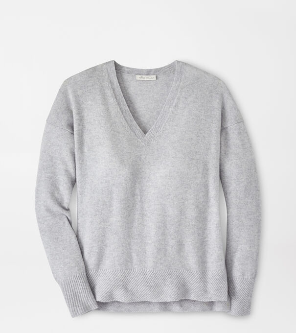 Artisan Crafted Cashmere V-Neck Sweater