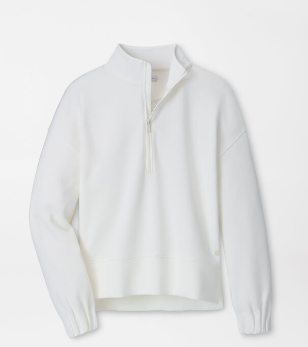 Flora Knit Half-Zip Pullover