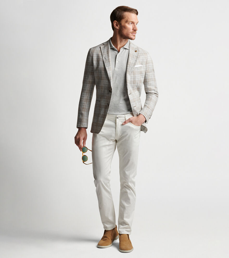 Bay Plaid Soft Jacket | Men's Sport Coats & Suits | Peter Millar