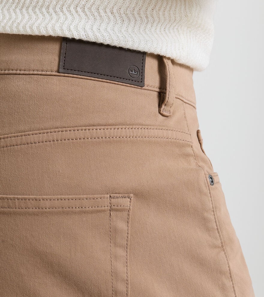 Signature Sateen Five-Pocket Pant image number 4