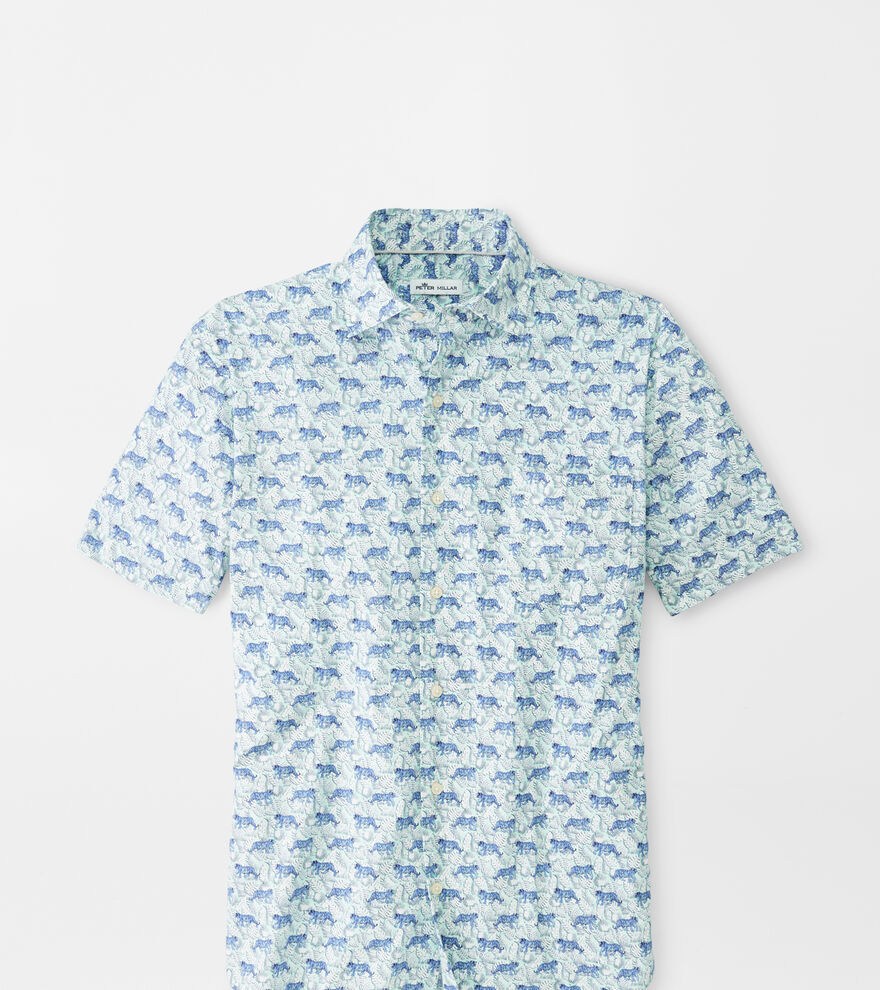 Jungle Exotic Cotton-Blend Sport Shirt image number 2