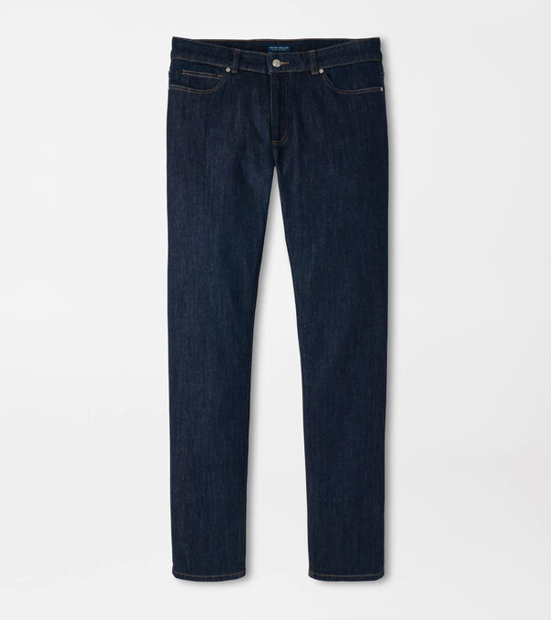 Vintage Washed Five-Pocket Denim