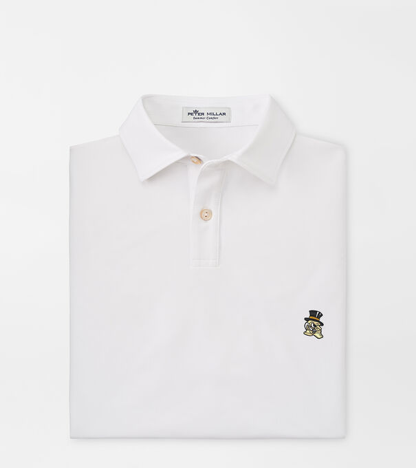 Wake Forest Youth Solid Performance Jersey Polo