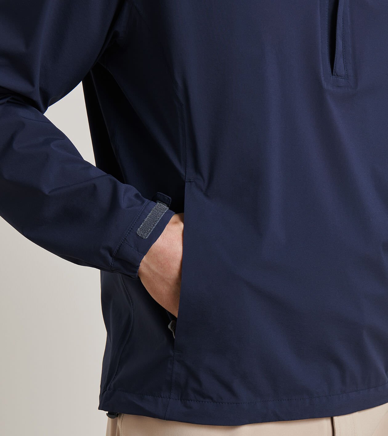Shield Half-Zip Rain Shell | Men's Jackets & Coats | Peter