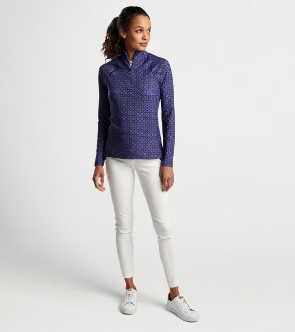 Geo Raglan-Sleeve Perth Layer