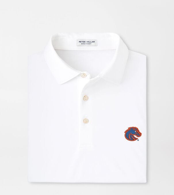 Boise State Solid Performance Jersey Polo