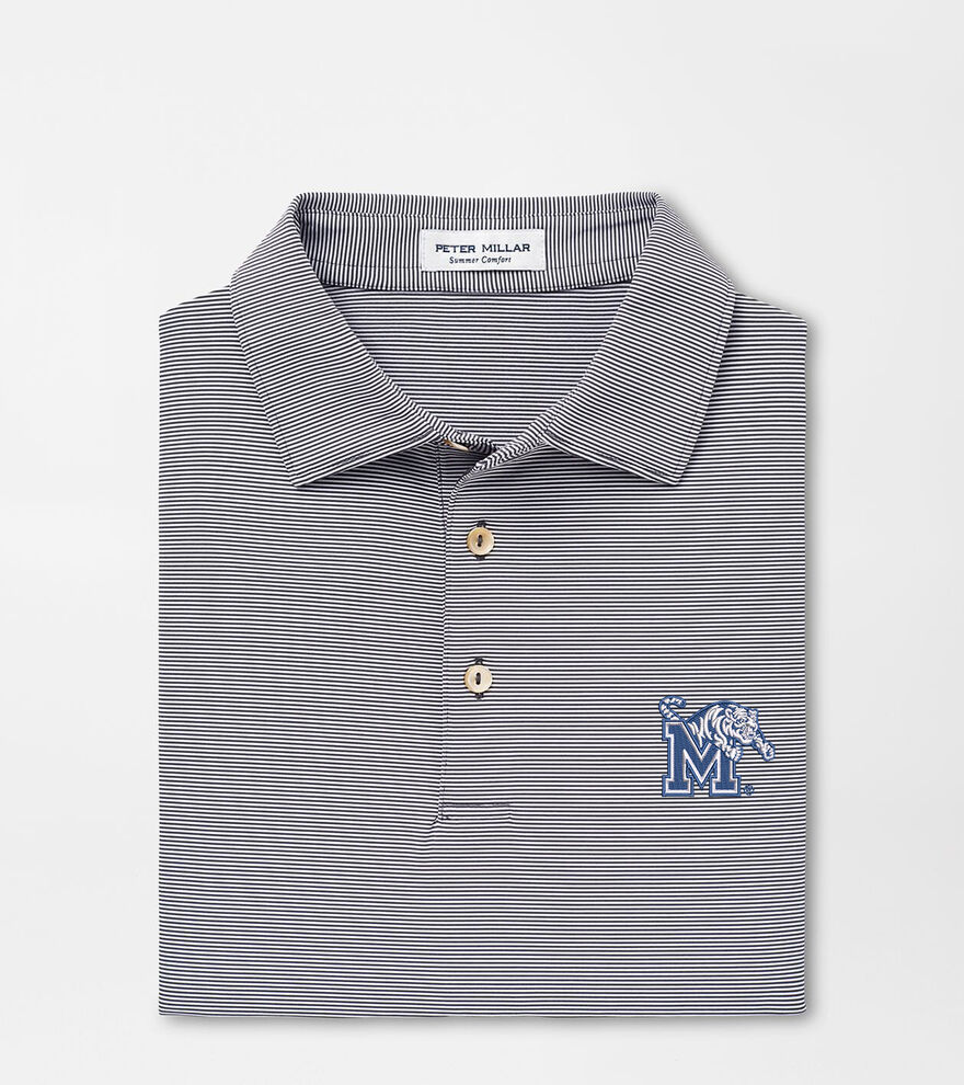 Memphis Jubilee Stripe Performance Polo image number 2