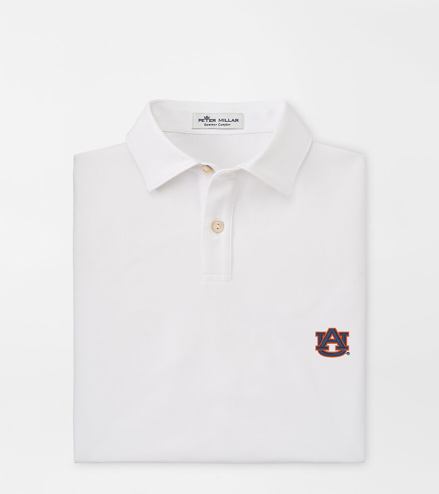 Auburn Youth Solid Performance Jersey Polo image number 1
