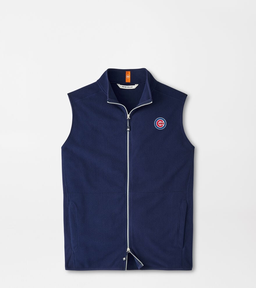 Chicago Cubs Thermal Flow Micro Fleece Vest image number 1