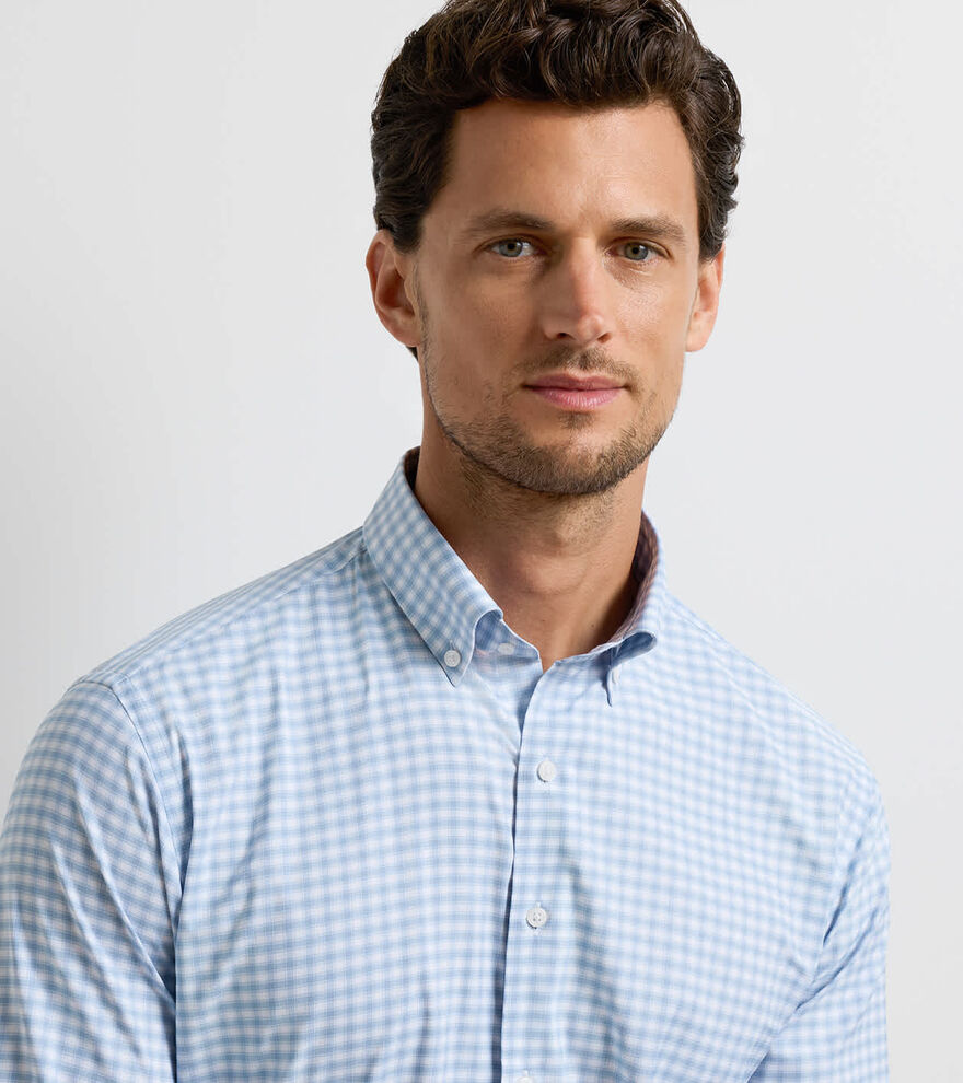 Lewis Performance Twill Sport Shirt - Alternate Image 3