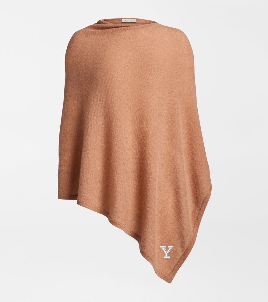 Yale "Y" Essential Cashmere Poncho image number 1