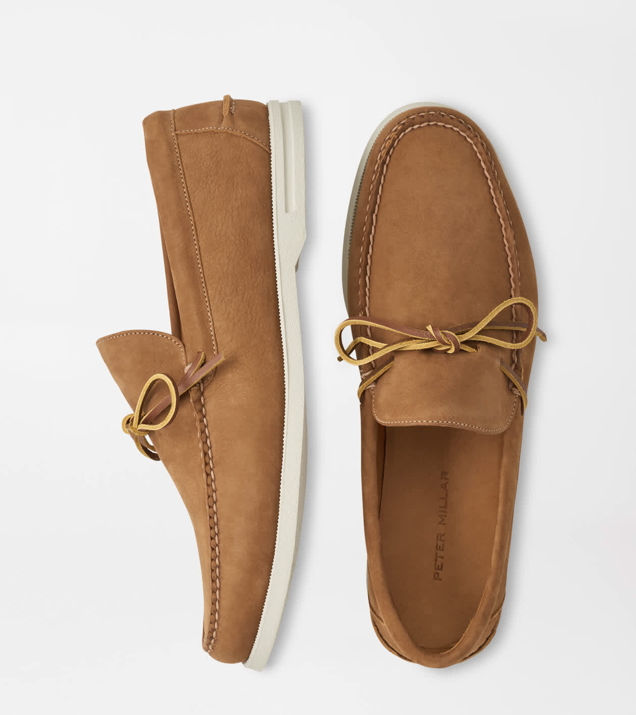 Excursionist Nubuck Boat Shoe Men's Shoes | Peter Millar