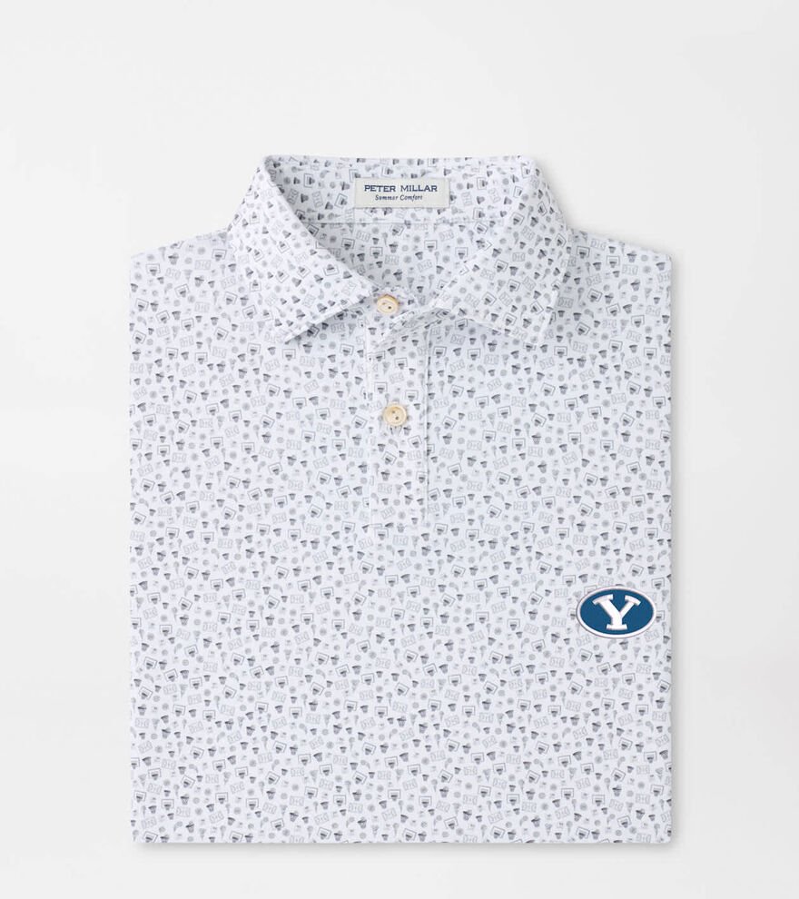 BYU Buzzer Beater Youth Performance Jersey Polo