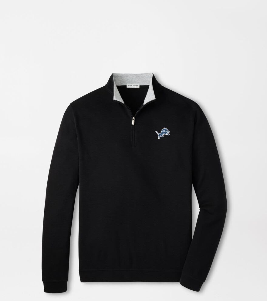 Detroit Lions Crown Comfort Quarter-Zip Pullover image number 1
