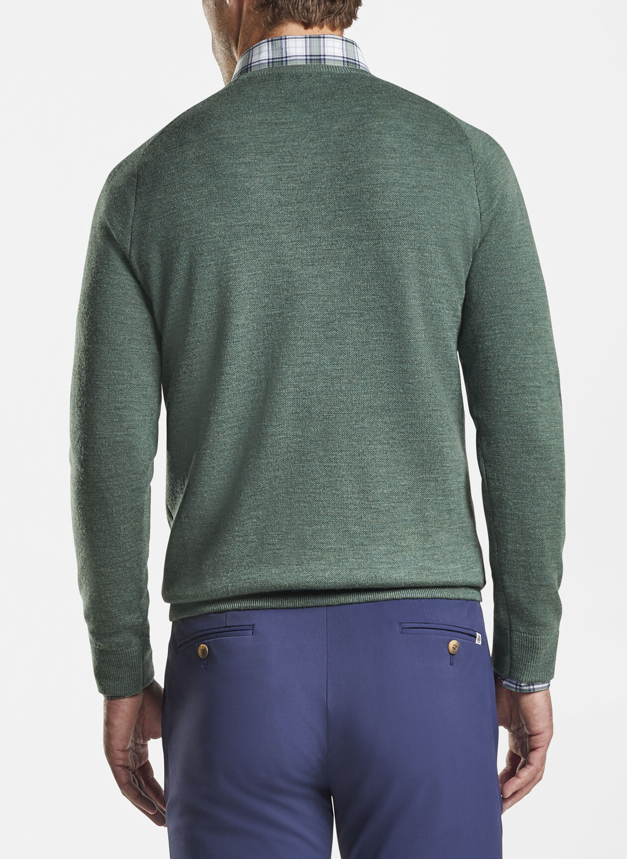 Wool Interlock Crewneck | Peter Millar