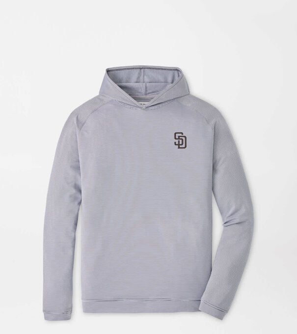 San Diego Padres Pine Sugar Stripe Performance Hoodie