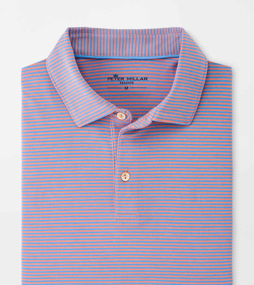 drirelease&reg; Natural Touch Stripe Polo image number 1