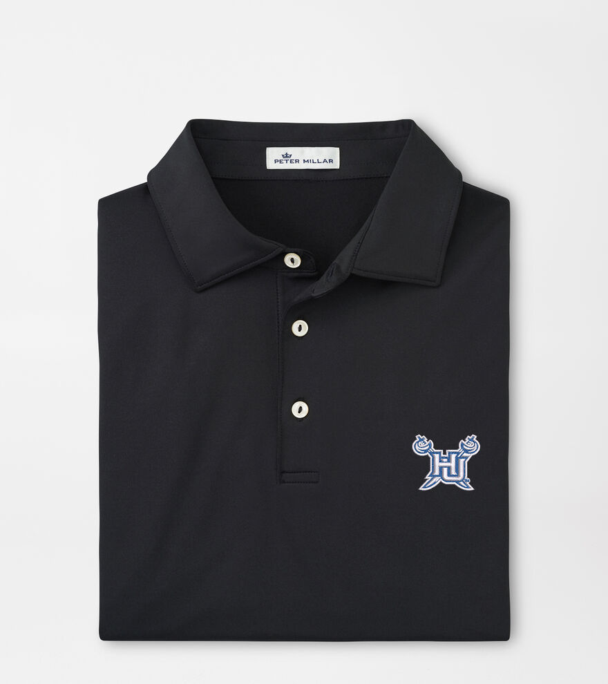 Hampton University Performance Polo Men's Collegiate Apparel Peter