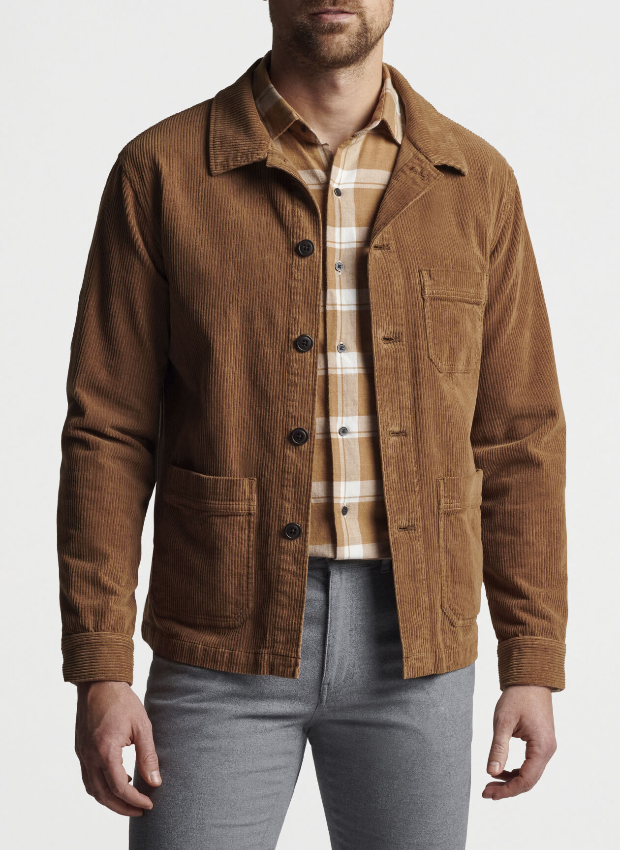 即納NEW Ameri VINTAGE - Ameri Vintage CORDUROY OVER JACKETの通販 