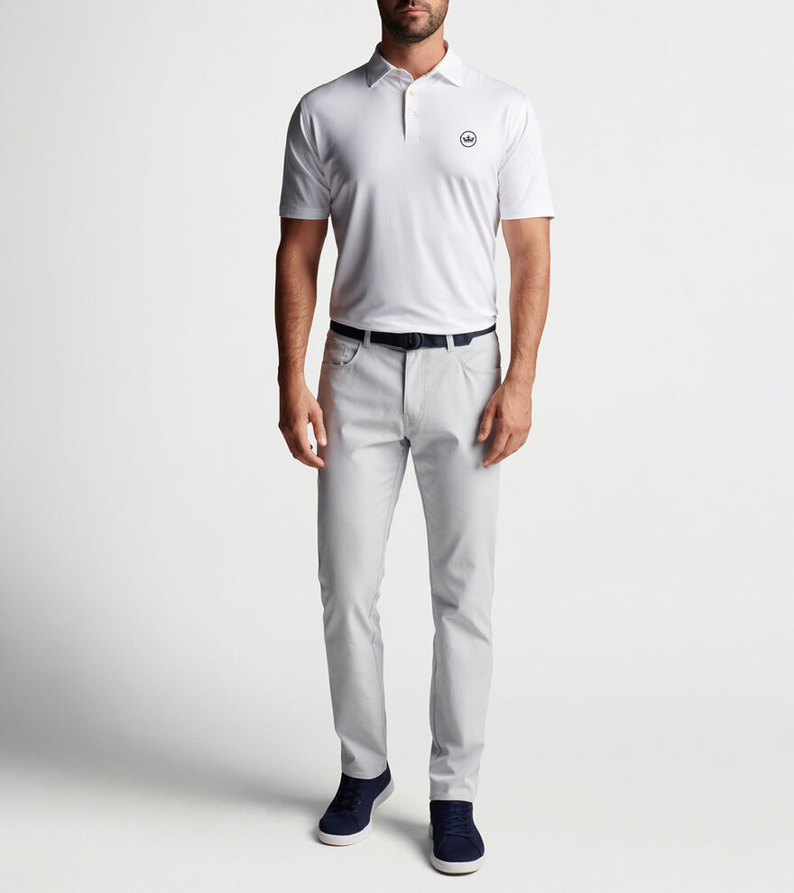Crown Seal Solid Performance Jersey Polo image number 2