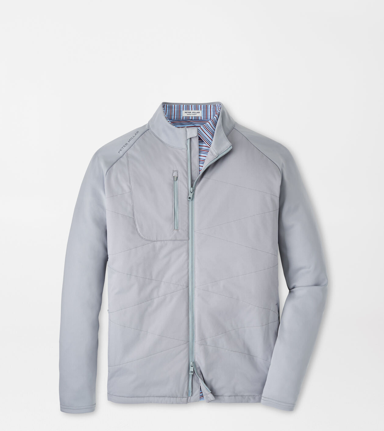 Peter Millar Men s Merge Hybrid Jacket Color Gale Grey Size S