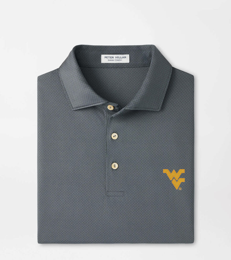 West Virginia Hugo Performance Jersey Polo