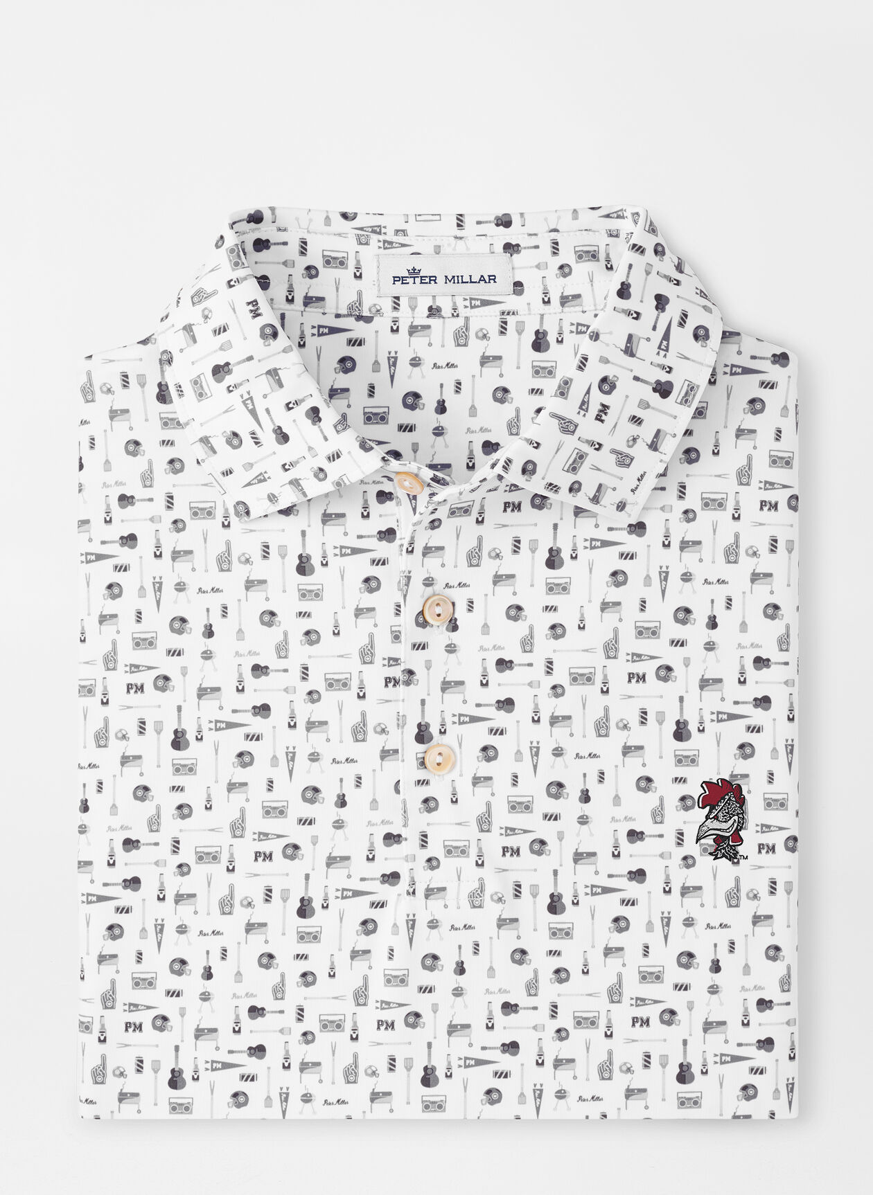 South Carolina Vault Landmark Tailgate Performance Polo Peter Millar