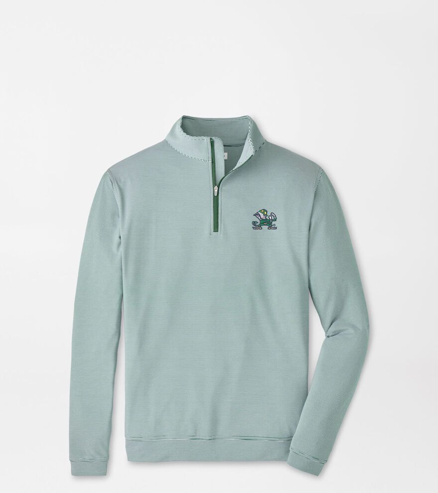 Notre Dame Fighting Irish Perth Mini-Stripe Performance Pullover image number 1