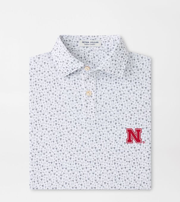 Nebraska Buzzer Beater Youth Performance Jersey Polo