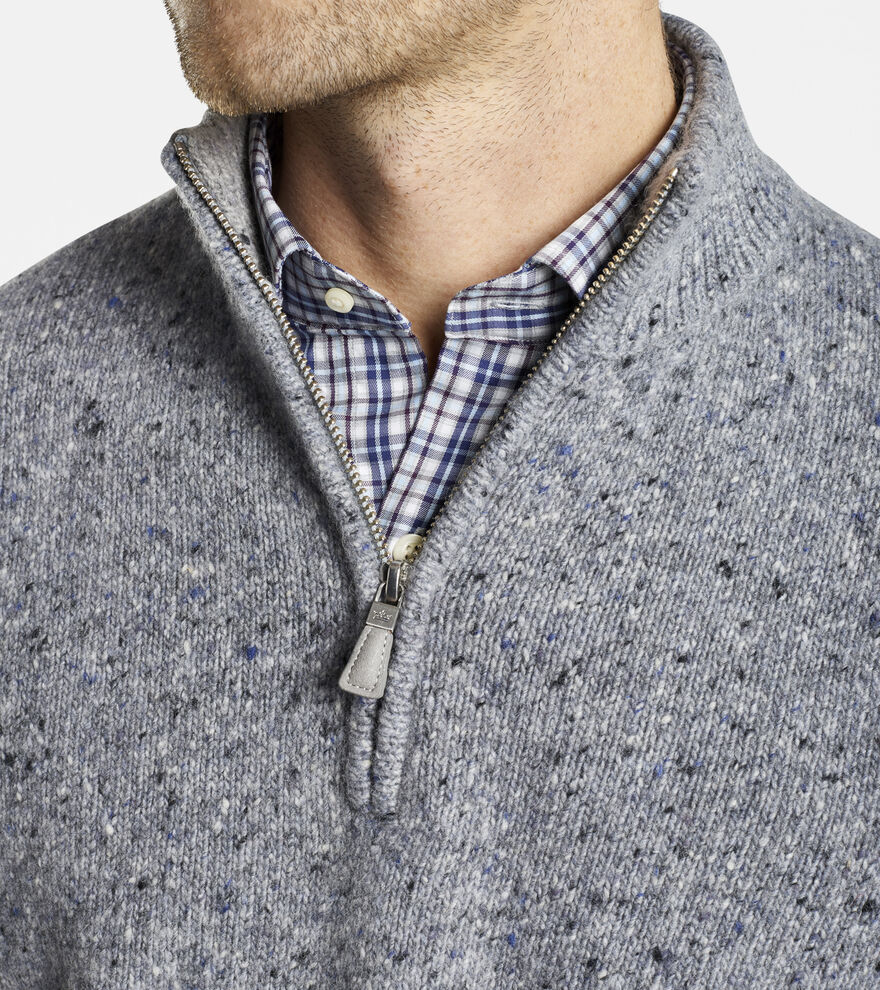 Donegal Quarter-Zip Sweater image number 5