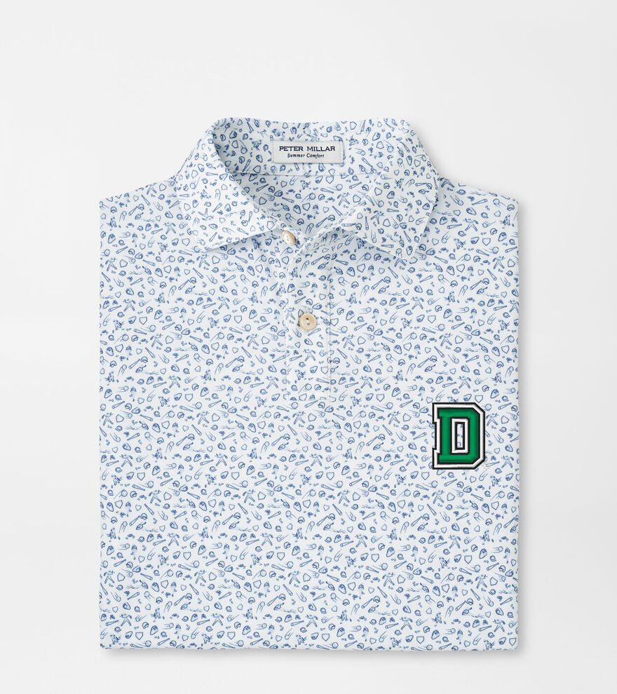 Dartmouth Batter Up Youth Performance Jersey Polo image number 1