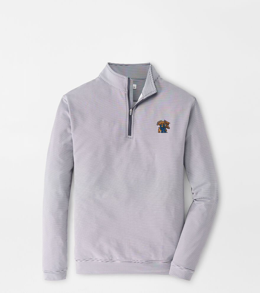 Kentucky Wildcat Perth Mini-Stripe Performance Pullover image number 1