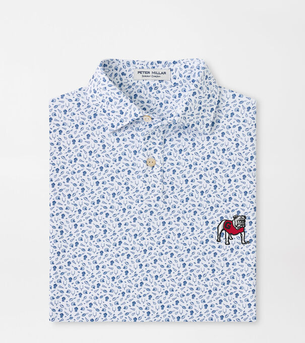 Georgia Standing Bulldog Kick Off Youth Performance Jersey Polo