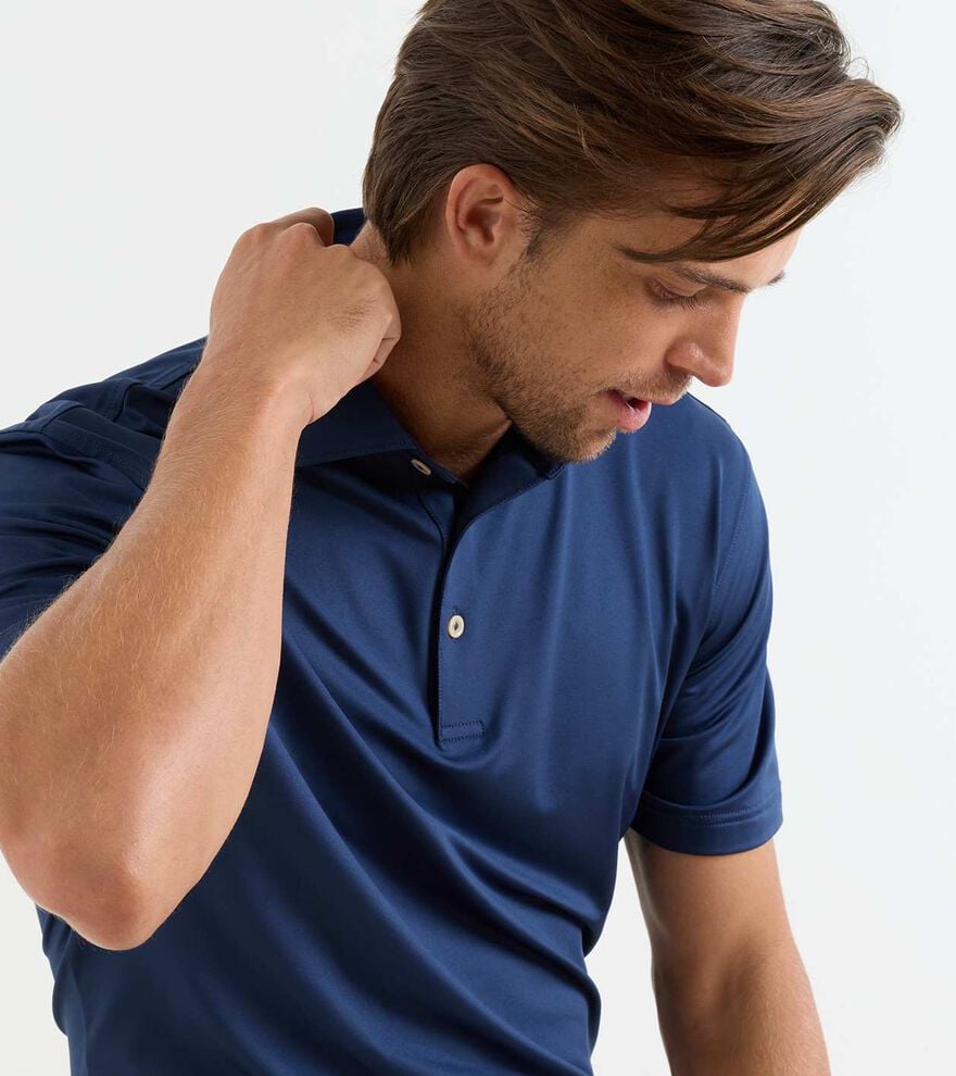 Solid Performance Jersey Polo image number 5