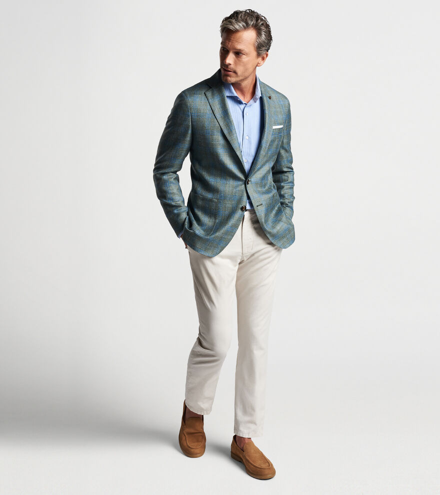 Tremont Plaid Soft Jacket | Men's Sport Coats & Suits | Peter Millar