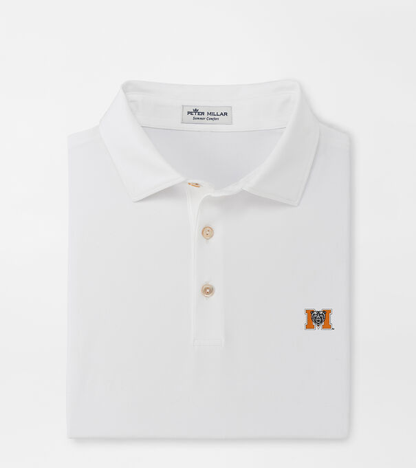 Mercer Solid Performance Jersey Polo (Sean Self Collar)