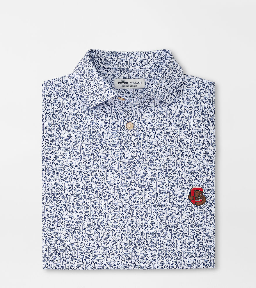 Cornell Youth Performance Jersey Polo image number 1
