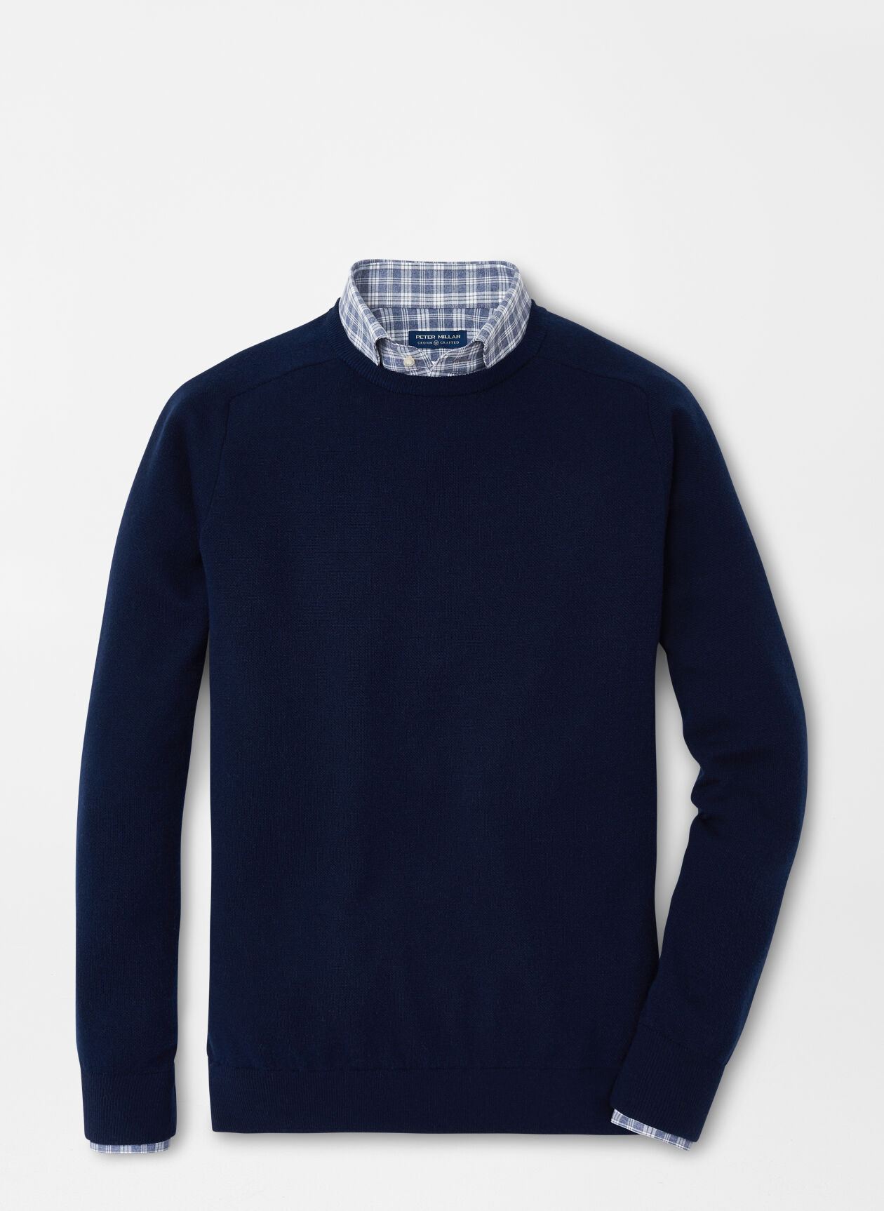 Wool Interlock Crewneck | Peter Millar