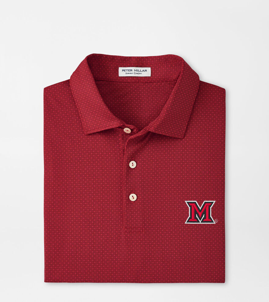 Miami of Ohio Tesseract Performance Jersey Polo image number 1