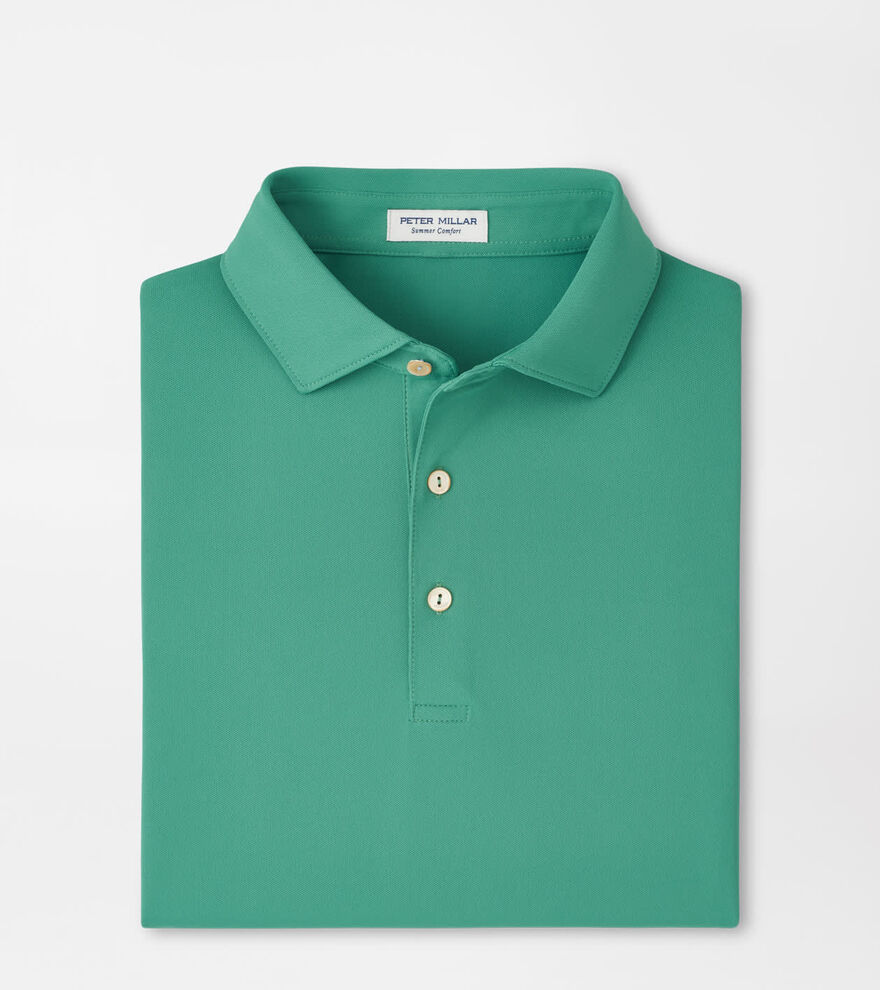 Solid Performance Mesh Polo