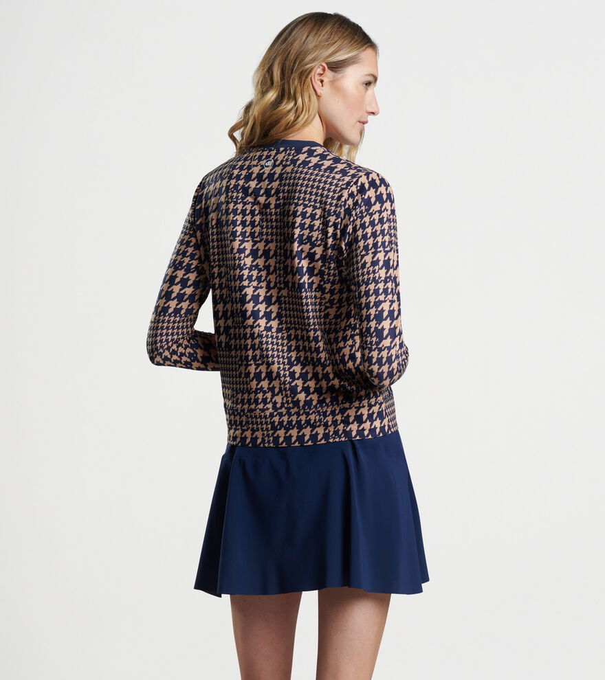 Birdie Houndstooth Print Sport Sweatshirt image number 3