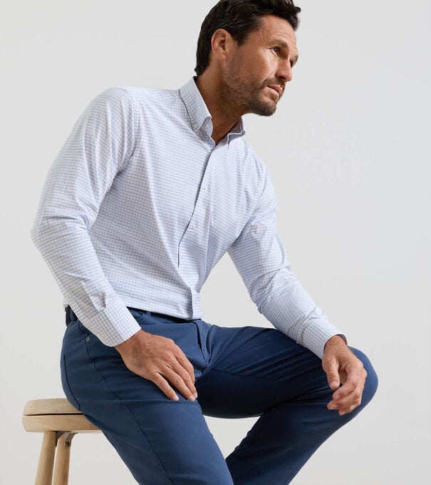 Rommel Performance Twill Sport Shirt - Alternate Image 1