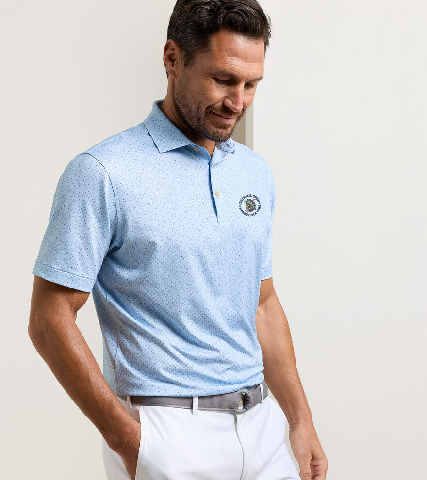 126th U.S. Open Pennants Performance Jersey Polo image number 1