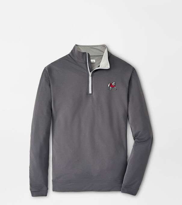 Georgia Standing Bulldog Perth Performance Quarter-Zip