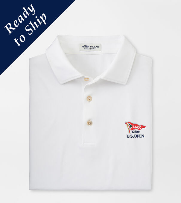 123rd U.S. Open Solid Performance Jersey Polo