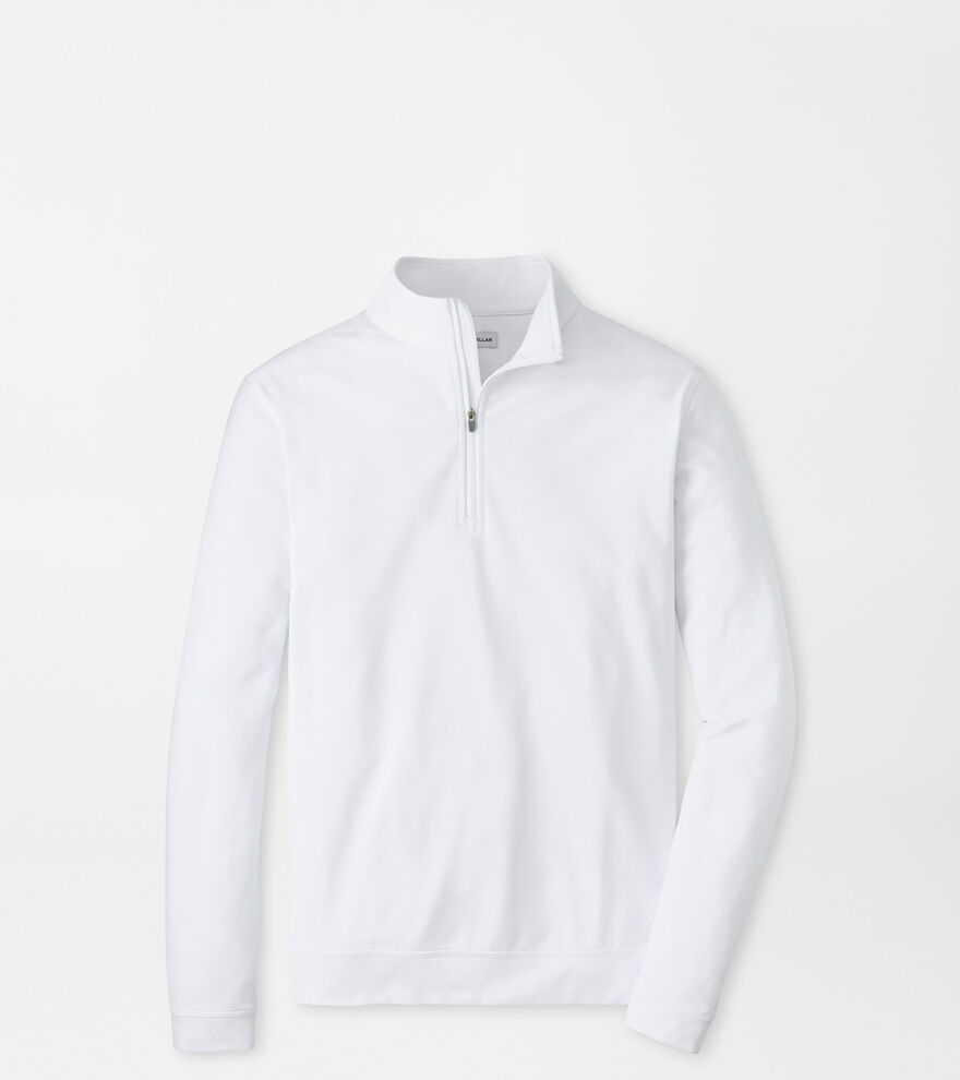 Perth Cross-Hatch Performance Quarter-Zip image number 1